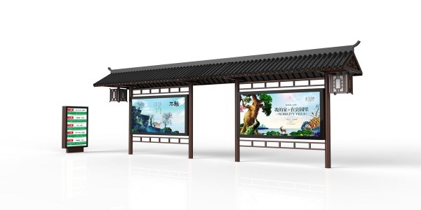 綠色港灣式智能公交候車亭，一展城市環保新風貌
