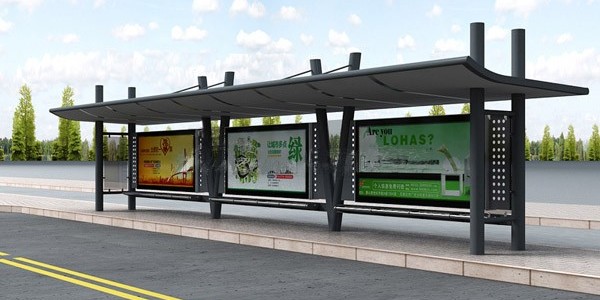 智能太陽能候車亭,用節能環保為您的城市添加燦艷風光