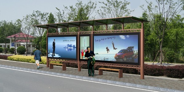 不銹鋼候車亭城市建設中的首選候車亭