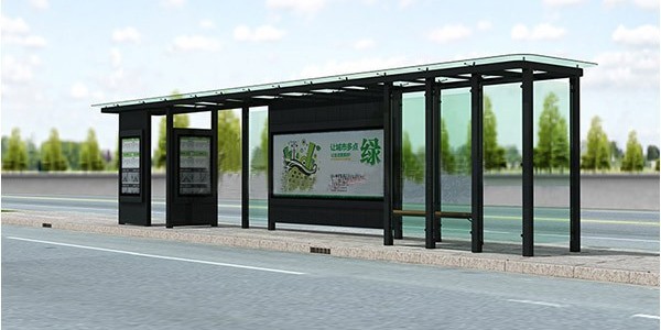 公交站臺公交候車亭如何選擇適合自己的頂棚
