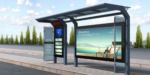 公交候車亭燈箱規劃布景思路